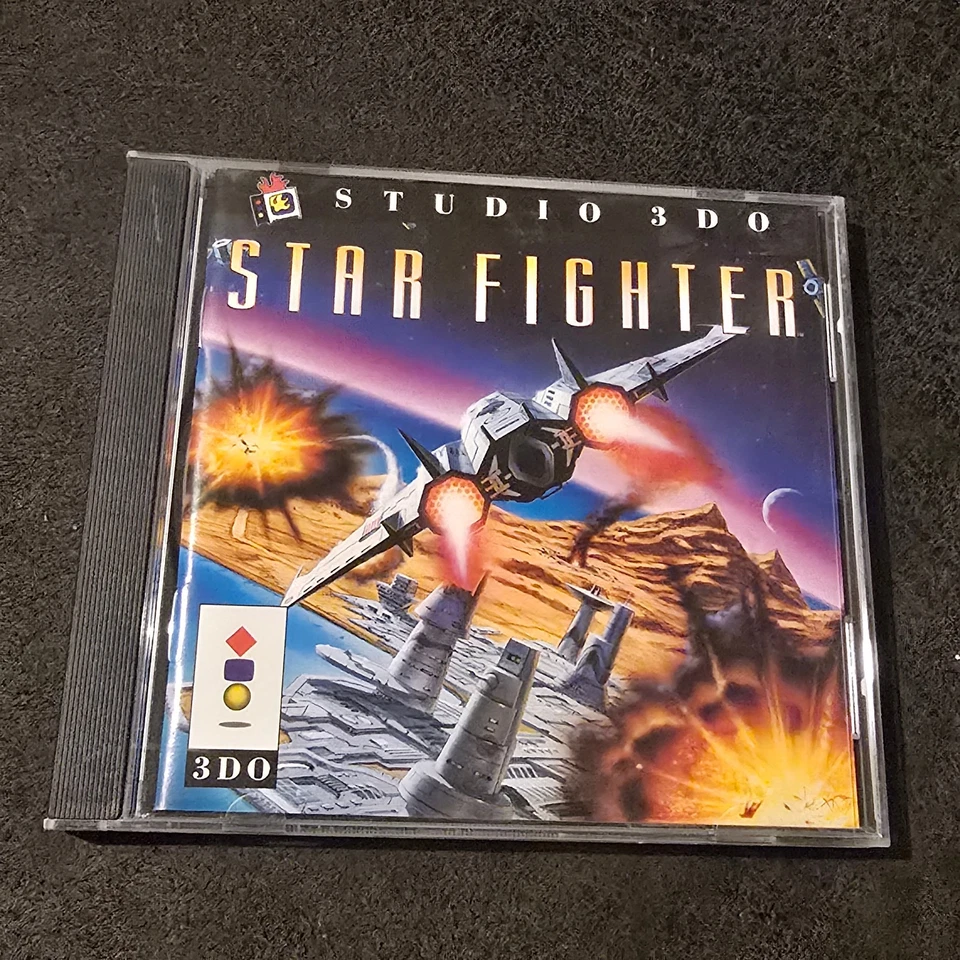 3DO - Star Fighter (1995) Complete Tested & Working Disc Case Manual - Image 1 of 4