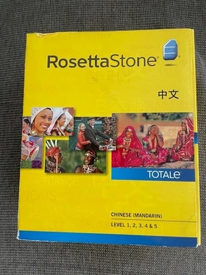 Rosetta Stone Chinese (Mandarin) Levels 1-5.  great condition - Image 1 of 4