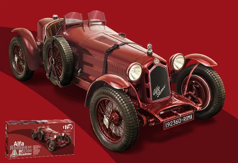 ALFA ROMEO 8C/2300 131-1933 KIT 1:24 SAVOIAMODEL - Immagine 1 di 1