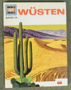 Was ist Was Band 34 , Wüsten , Otto Ehlert , Tessloff Verlag , HC , 1967 - Picture 1 of 12