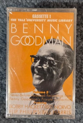 Benny Goodman Yale University Music Library Vol. 5 Cassette 1 + 2 Sealed New Foto 1 de 2