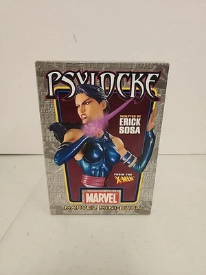 Bowen Designs Marvel Mini Bust Psylocke Erick Sosa 2843/3000 New - Image 1 of 4