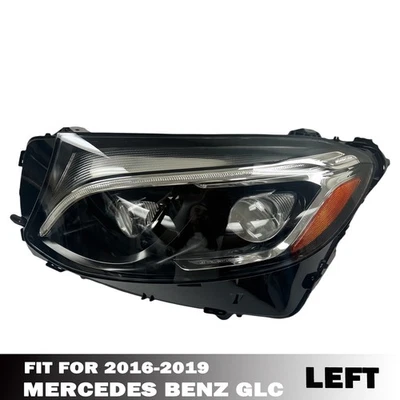 Fit 2016 2017 2018 Mercedes Benz GLC300 Class LEFT LH Full LED Head Headlight Foto 1 de 4