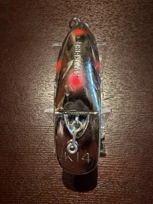 K14 🇺🇸Rare Mid Eye Pre Rapala Luhr Jensen Kwikfish, Salmon Slayer - Image 1 of 3