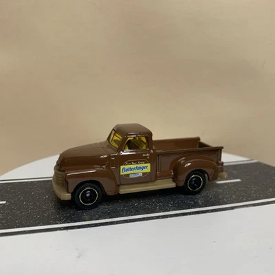 Matchbox Butterfinger Chocolate 1947 Chevy AD3100 Pickup Truck Brown 1:64 NM - Image 1 of 4