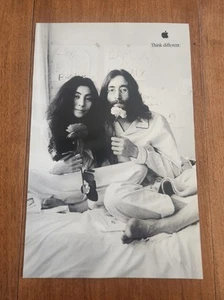 John Lennon & Yoko - Campaña publicitaria Apple Think Different - Foto póster 11x17 - Imagen 1 de 4