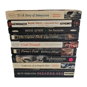 Joblot of 10 Adult Erotic Novels – Nexus Books Submission Bizarre Sex Slave - Picture 1 of 2