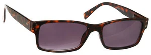 UV Reader Sun Readers Reading Glasses Mens Womens Brown Tortoiseshell UVSR012 - Picture 1 of 1