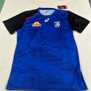 Camisa de Entrenamiento Western Bulldogs Asics AFL Para Hombre Talla XL Nueva - Imagen 1 de 6