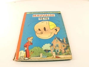 1956 Franquin Dupuis SPIROU Fantasio EO square back orange comic book - Picture 1 of 12