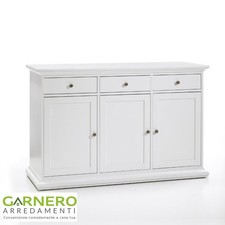 Credenza AVIGNON arte povera shabby bianca mobile madia base cassetti soggiorno