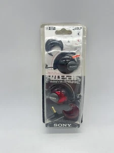 Sony MDR-Q33LP Ear-Hook Headphones Black Or Red New - Picture 1 of 4