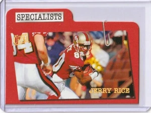 1997 Fleer Ultra Specialists Jerry Rice #10S HOF - Foto 1 di 2