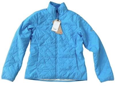NUEVO CON ETIQUETAS ABRIGO CHAQUETA AIRE ALPINO AZUL CIELO CLARO PRANA 1968511 TALLA PEQUEÑA Foto 1 de 4