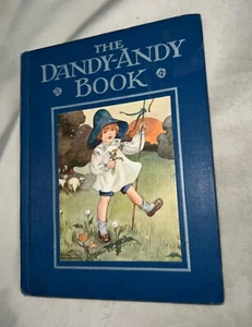 Seltener Vintage DER DANDY ANDY BUCH Anne Anderson 1907? HB Buch mit 12 farbigen Platten - Bild 1 von 17