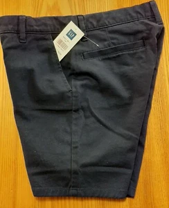 NUEVOS CON ETIQUETAS GAP NIÑOS Niña AZUL MARINO UNIFORME ESCOLAR PANTALONES CORTOS TALLA 12 DELGADO O 14 REGULAR - Imagen 1 de 4