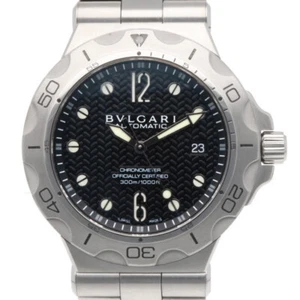 BVLGARI Diagono Scuba Watches DP42SDS Stainless Steel Manufacturer repaired used - Picture 1 of 10