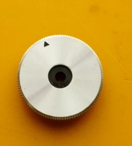 REVOX B77 MKI - 2 Tracks BIG Inner Knob Pot Button Black ALU MKII - Imagen 1 de 1