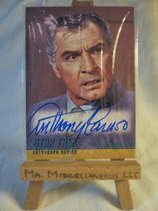 Star Trek The Original Series Season Two autograph A52 Anthony Caruso Bela Oxmyx - Picture 1 of 3