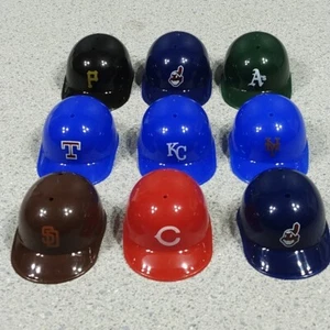 Vintage MLB Baseball Mini Helmets Lot Of 9 Gumball Sized Hats Souvenirs - Picture 1 of 11