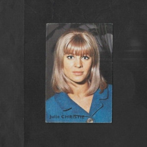 Late 1960's Victoria Chocolates #282 JULIE CHRISTIE TV/Movie Star Card
