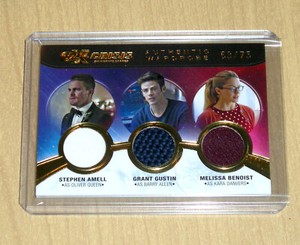 2021 CZX Crisis Infinite Earths triple wardrobe Gustin/Amell/Benoist TM02 63/75