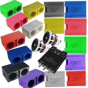 B2 Audio RC2 2" RC subwoofer per auto con amplificatore chip Bluetooth e doppia scatola ventilata - Foto 1 di 9