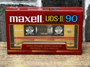 Ultra Rare Maxell UDS-II 90 . TYPE II. Ultra Dynamic Super Cassette. Free SHIP - Bild 1 von 2