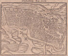 1614 Sebastian Munster Cosmographia doppia veduta di Magdenburgo e Aldenburgo