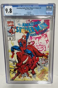 Amazing Spider-Man: Chaos in Calgary #4 Canadian Price Variant CGC 9.8 - Picture 1 of 2