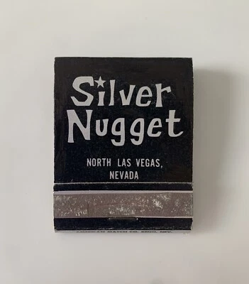 Silver Nugget Las Vegas ~ Gambling Hall Casino History ~ Vintage Matchbook ~ - Image 1 of 4