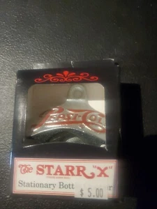 The Starr X Stationary Bottle Opener Silver PEPSI-COLA 🔥NEW🔥 - Picture 1 of 5