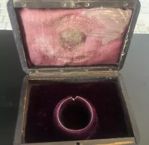 FRERES BERGEON Box Pocket Watch Box Case Vintage - Picture 1 of 11