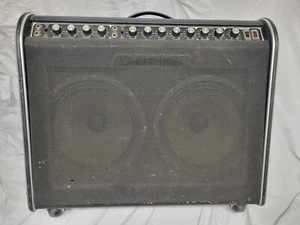 Vintage 1970s Traynor YGL 3 Mark 3 2x12 Tube Guitar Amplifier AS IS PARTS REPAIR - Picture 1 of 11