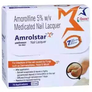 Amrolstar_Nagelpilzlack 2,5 ml Lack Nagel Anti - Nagelpilz_Behandlungen - Bild 1 von 7