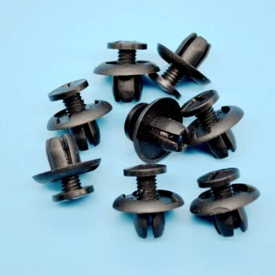 Clips de remache de montaje de guardabarros de parachoques MB-253964 25 un. para Mitsubishi Toyota Lexus Foto 1 de 4