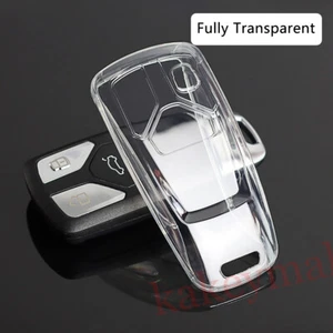 Car Key Fob Case Shell Protector Cover For Audi A4 A5 S4 S5 Q5 Q7 TT Accessories - Picture 1 of 9
