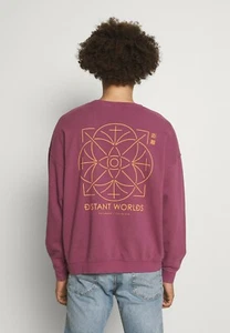 URBAN OUTFITTERS DISTANT WORLDS UNISEX -MAGENETA Sweatshirt XL NEW FREE UK PP