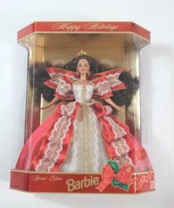 Vintage 1997 Holiday Barbie 17832 Green Eyes on Doll New In Box USA 90’s - Bild 1 von 5