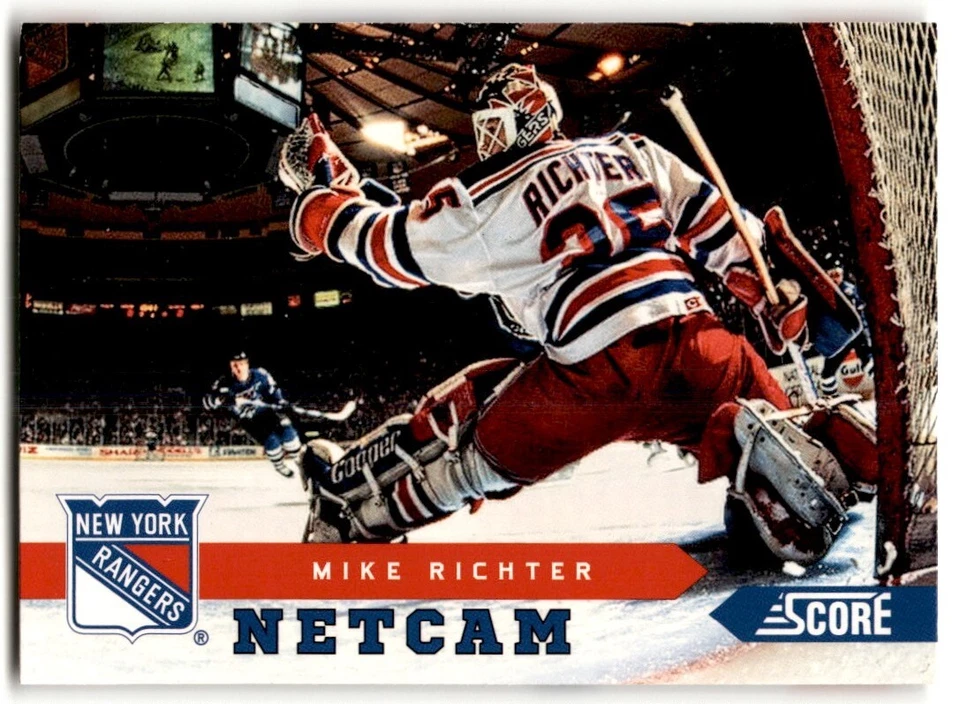Mike Richter 2013-14 Score Netcam #NC-19 New York Rangers - Image 1 of 2