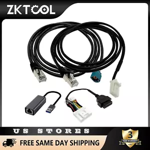 Tesla Model 3/Y and Model S/X Diagnostic Programming Cable + Adapter Tool - Picture 1 of 12