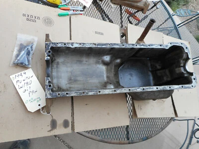 Mercedes Benz Ponton W180 M127 W105 W128 220SE six cylinder Oil Pan   - Imagem 1 de 4