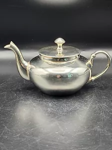 VINTAGE SILVER PLATED TEA POT MADE IN INDIA - Picture 1 of 11