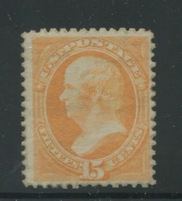 1870 US Stamp #152 15c Mint Disturbed Gum F/VF Catalogue Value $3500 Certified - Image 1 of 2