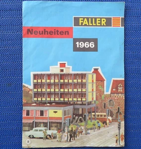 Faller -- Neuheitenblatt 1966, 4-seitig, 60er Jahre #170219 - Bild 1 von 1
