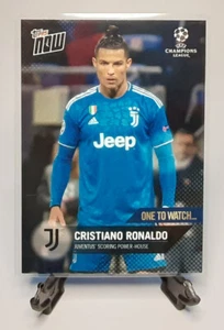 CRISTIANO RONALDO 2020 Topps Now ONE TO WATCH Soccer Card # 50 UEFA JUVENTUS FC - Picture 1 of 6