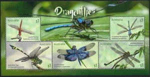 AUSTRALIA - 2017 'DRAGONFLIES' Miniature Sheet MNH [D4027] - Imagen 1 de 1