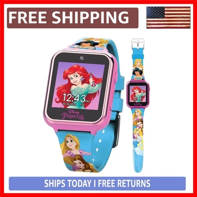 Encantador Reloj Inteligente Disney Princess Pantalla Táctil para Niños - Batería Incluida Foto 1 de 4