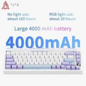 AK820 RGB 75% TKL Wired Mechanical Gaming Keyboard 82 Keys with Knob Hot Swap - Picture 1 of 6