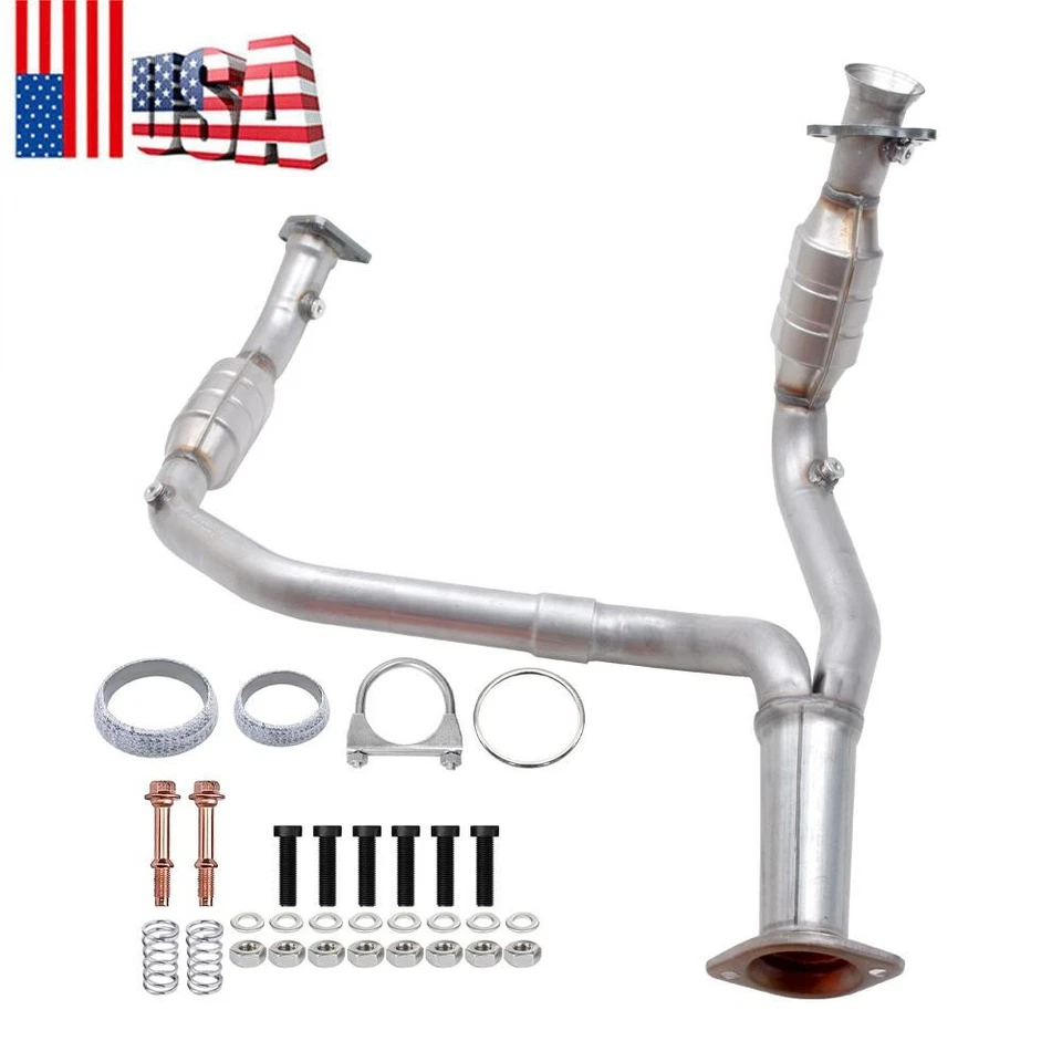 For 2007-2008 GMC Sierra 1500 & GMC Yukon 4.8L 5.3L 6.0L Catalytic Converter - Image 1 of 4